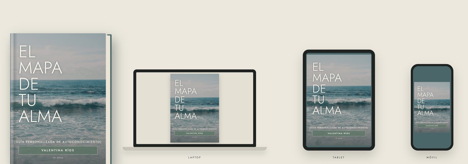 El Mapa de tu Alma en libro, ordenador, tablet y móvil