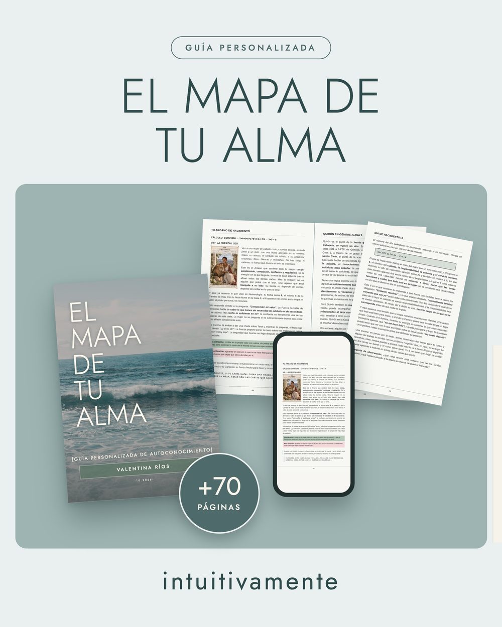 El Mapa de tu Alma en papel y en el móvil
